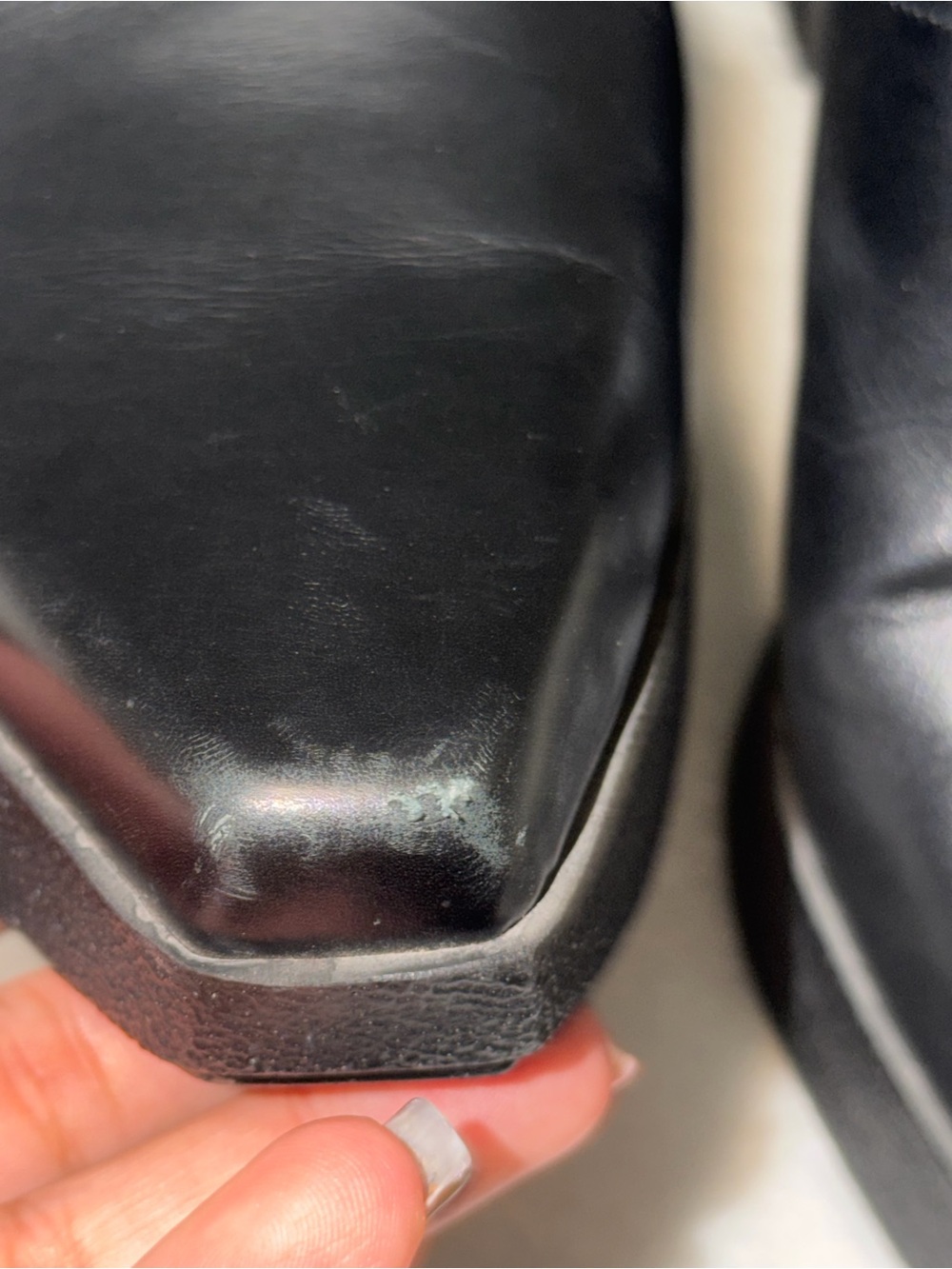 Robert Clergerie Black Leather Square Toe Platform Mule Clogs Size 9.5 - Picture 4 of 9